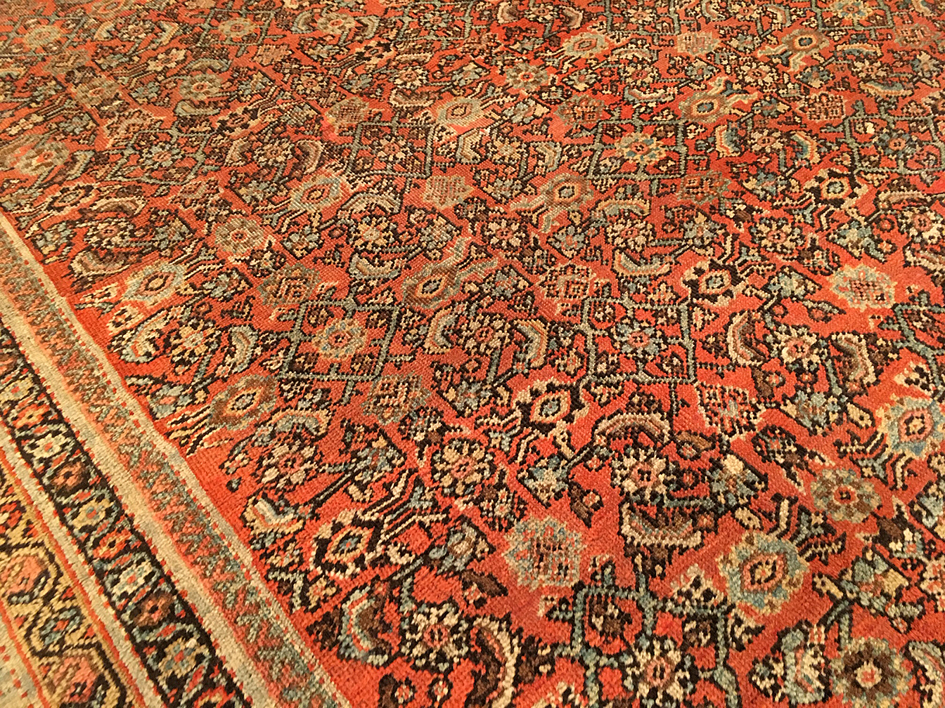 Antique sultan abad Carpet - # 54393