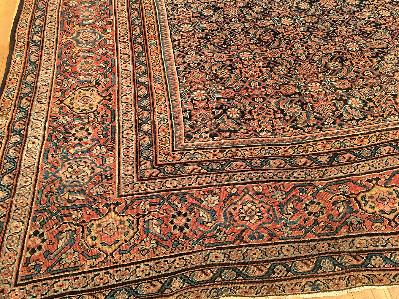 Antique sultan abad Carpet - # 54395