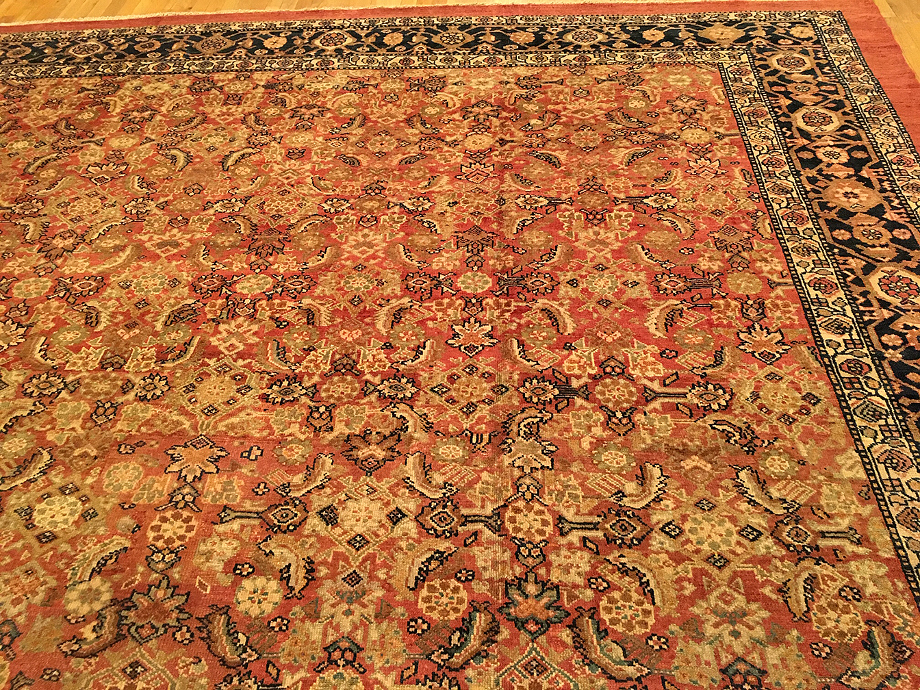 Antique sultan abad Carpet - # 54396