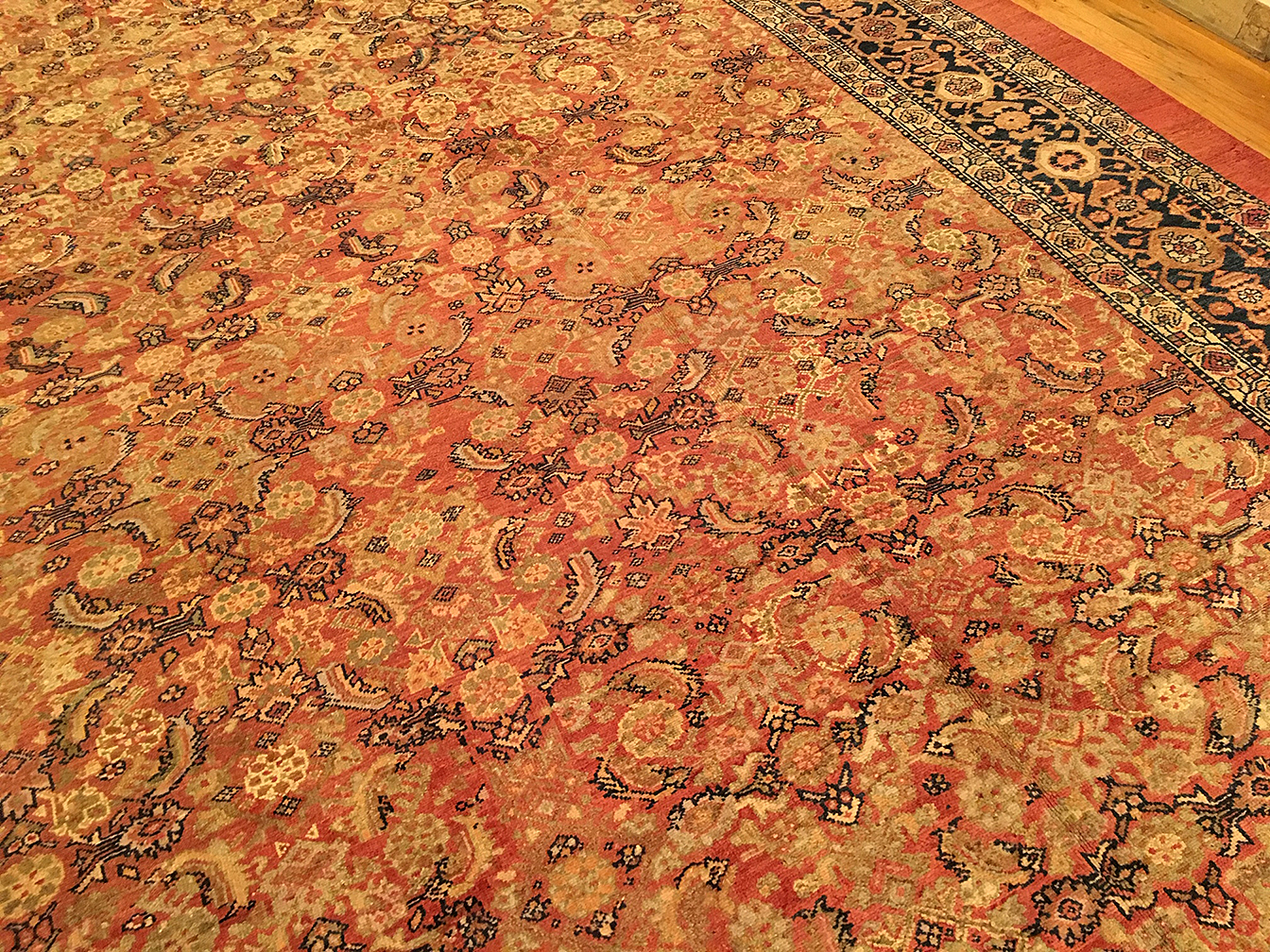 Antique sultan abad Carpet - # 54396