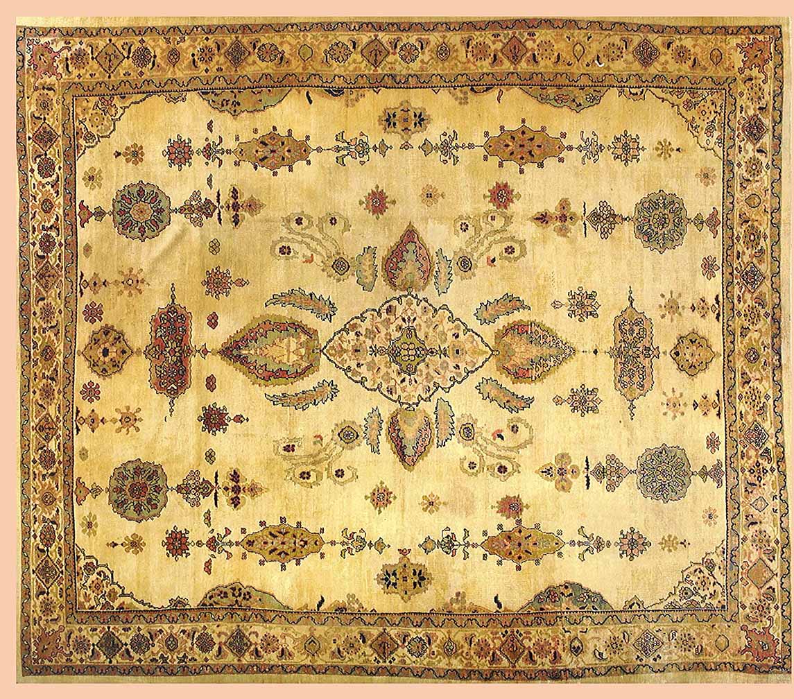 Antique sultan abad Carpet - # 54460