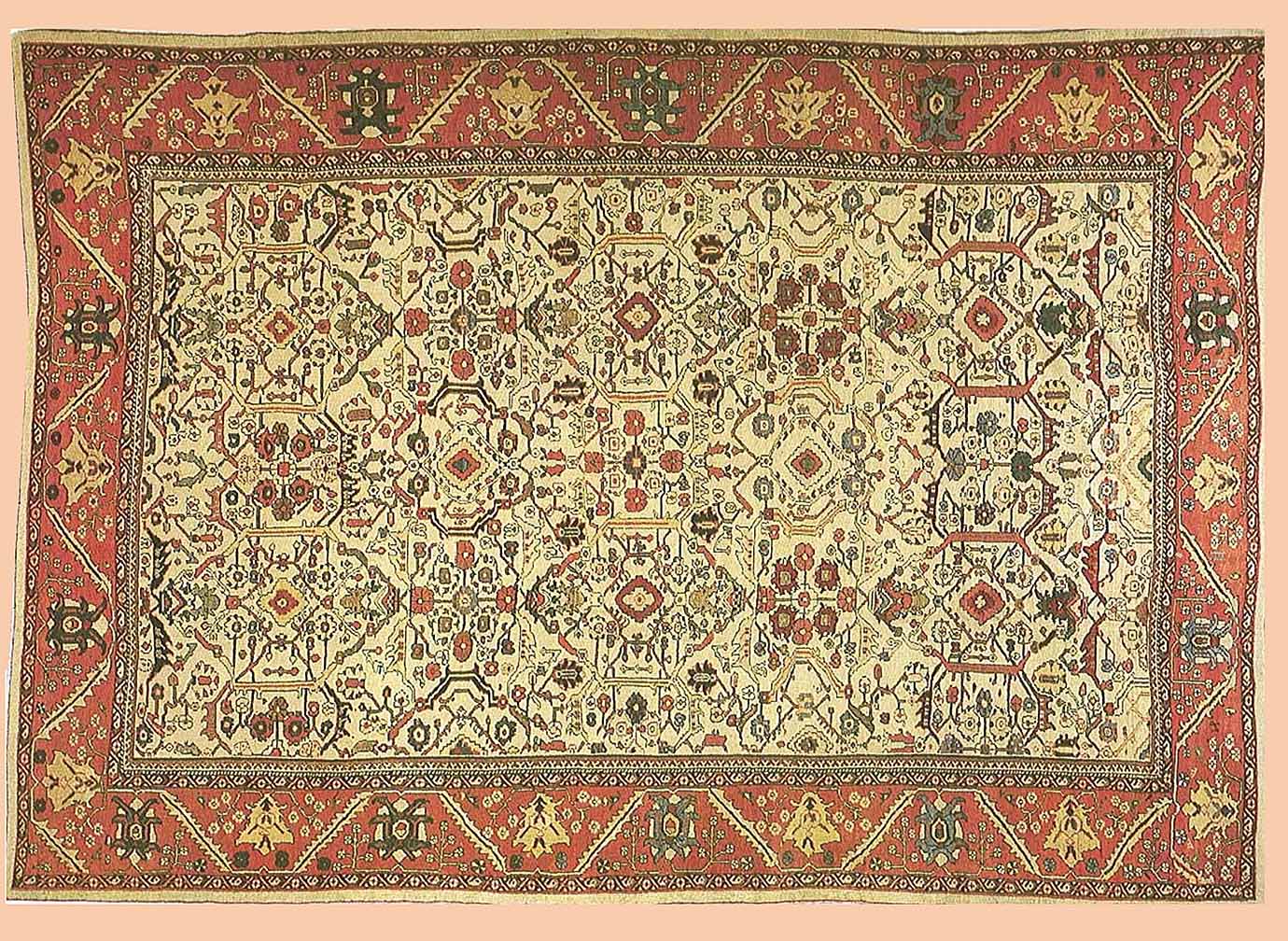 Antique sultan abad Carpet - # 54463