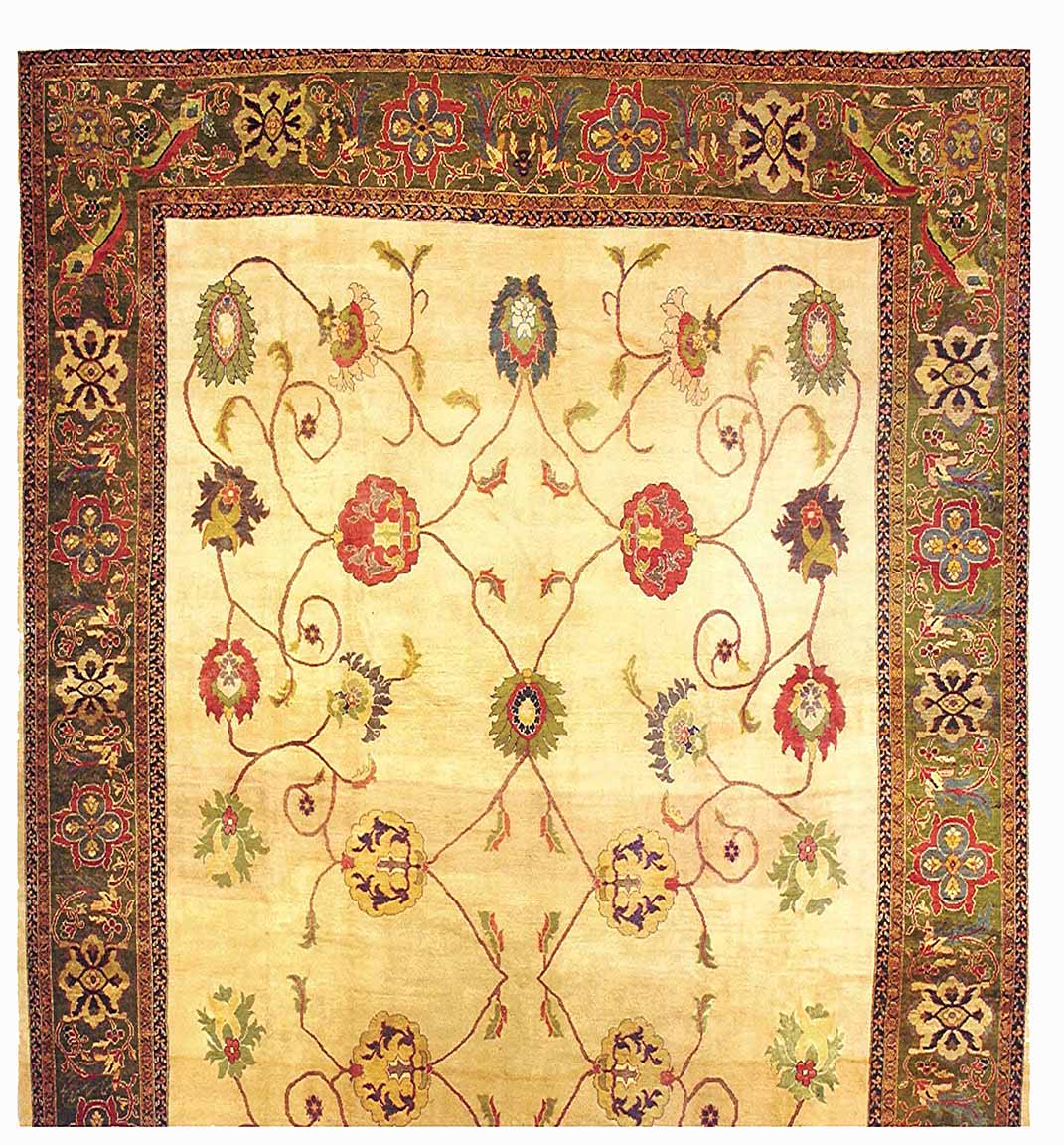 Antique sultan abad Carpet - # 54471