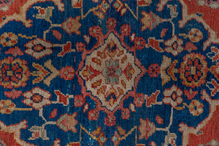 Antique sultan abad Carpet - # 55424
