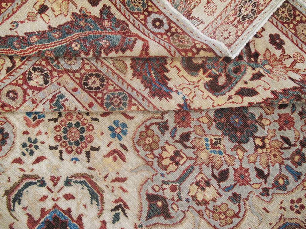 Antique sultan abad Carpet - # 55443