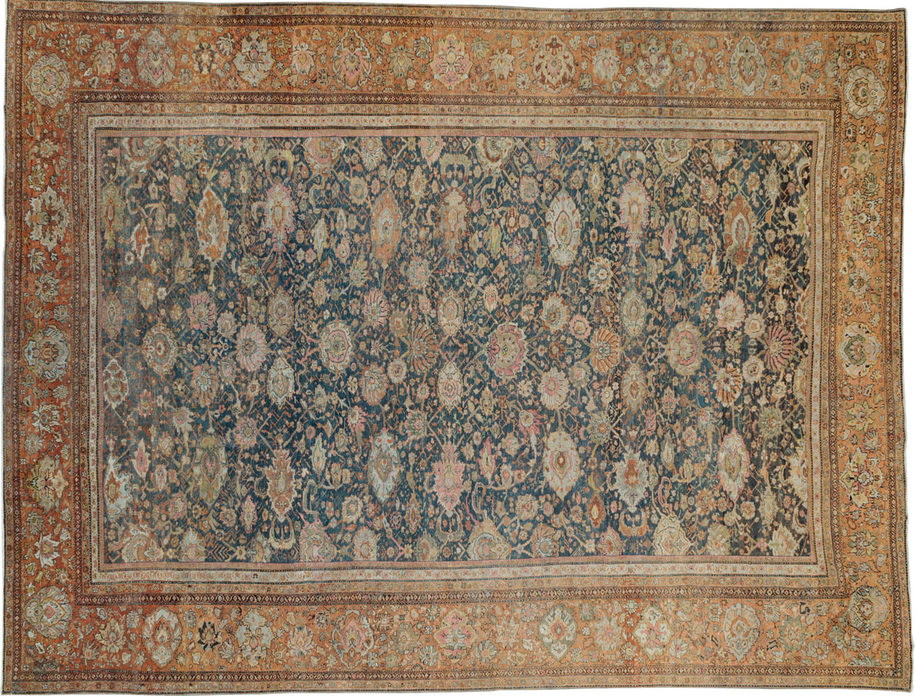 Antique sultan abad Carpet - # 55445