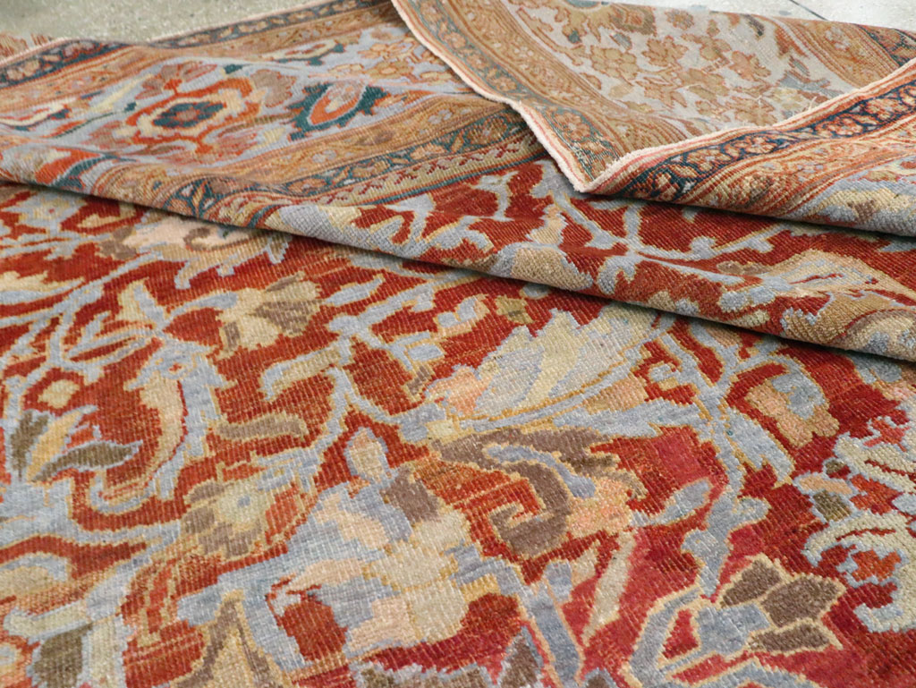 Antique sultan abad Carpet - # 55466