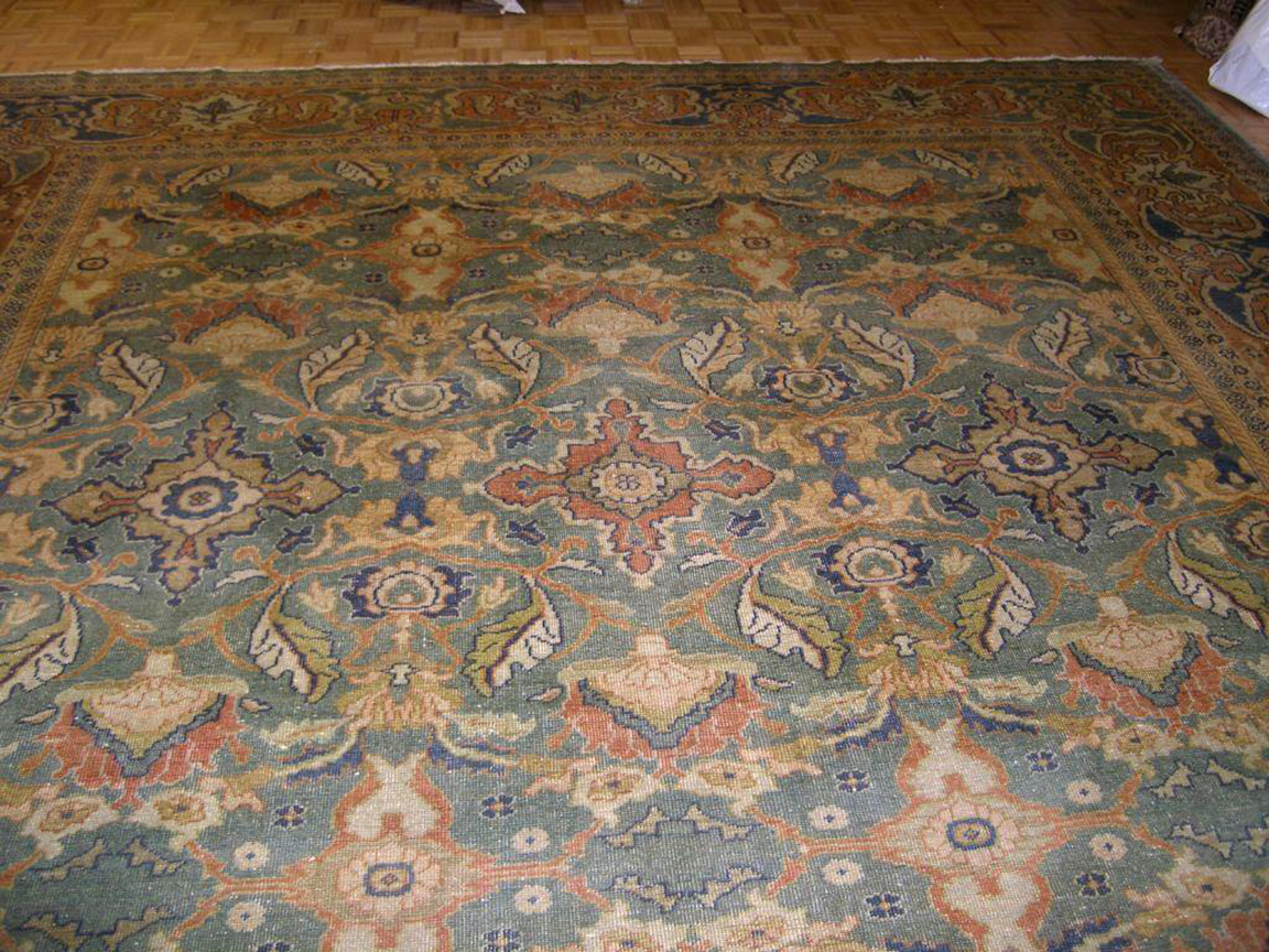 Antique sultan abad Carpet - # 55827
