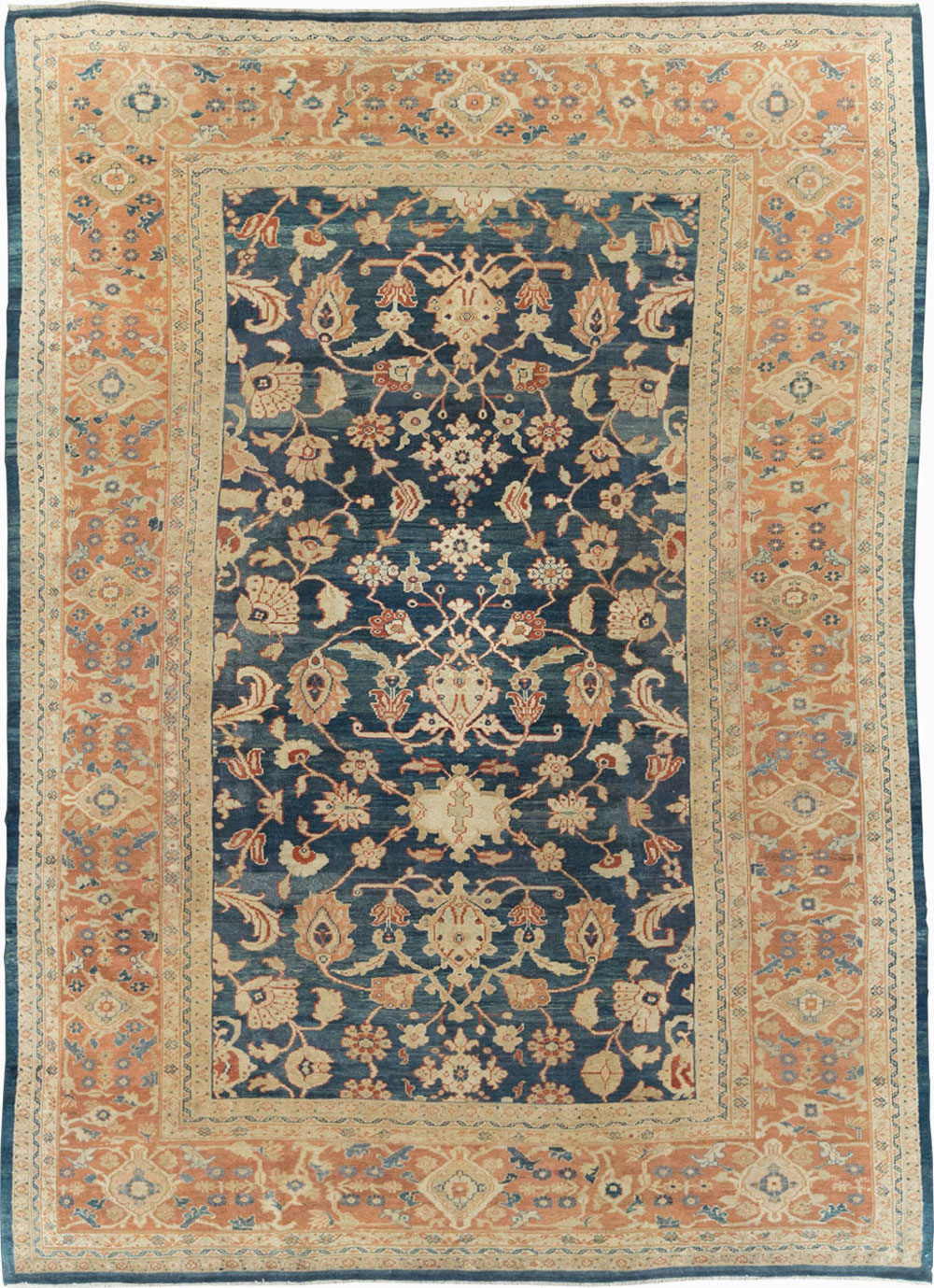 Antique sultan abad Carpet - # 55874