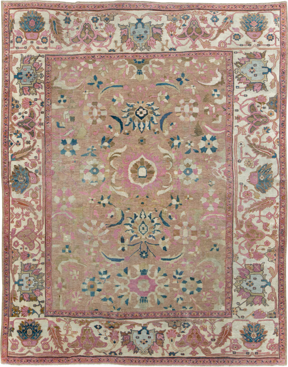 Antique sultan abad Carpet - # 56252