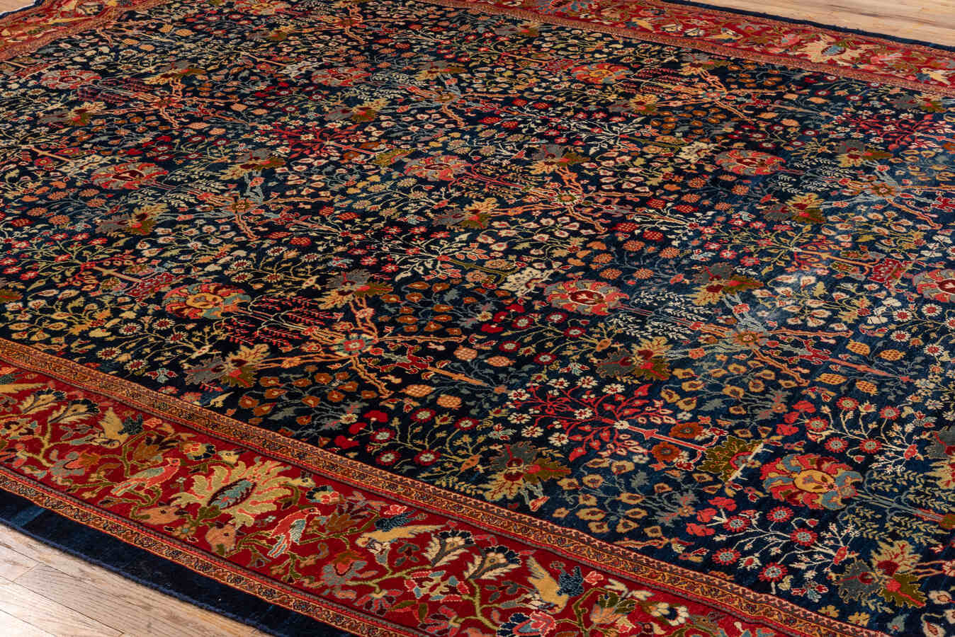 Antique sultan abad Carpet - # 56418