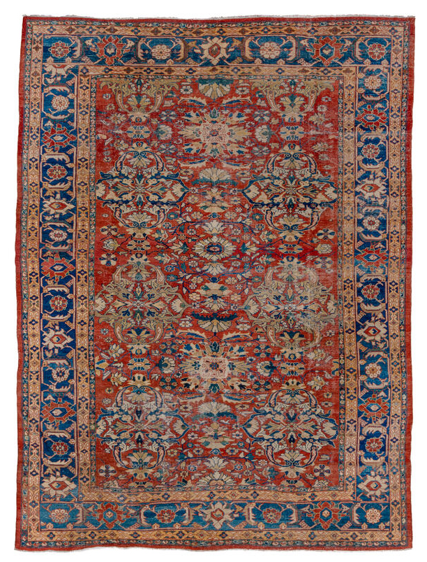 Antique sultan abad Carpet - # 56859