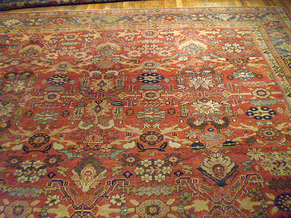 Antique sultan abad Carpet - # 5734