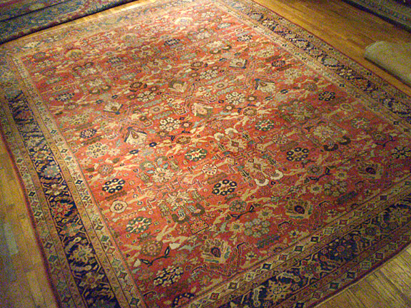 Antique sultan abad Carpet - # 5734