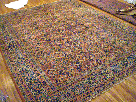 Antique sultan abad Carpet - # 5738