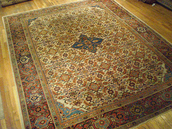 Antique sultan abad Carpet - # 5782