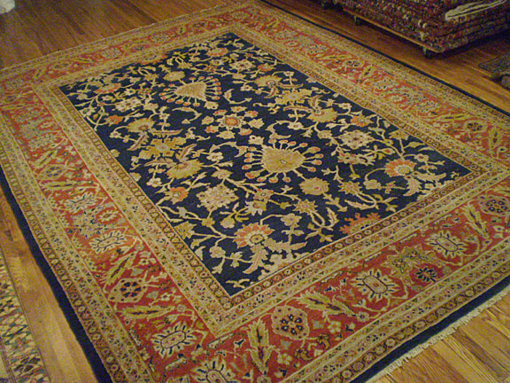 Antique sultan abad Carpet - # 5783