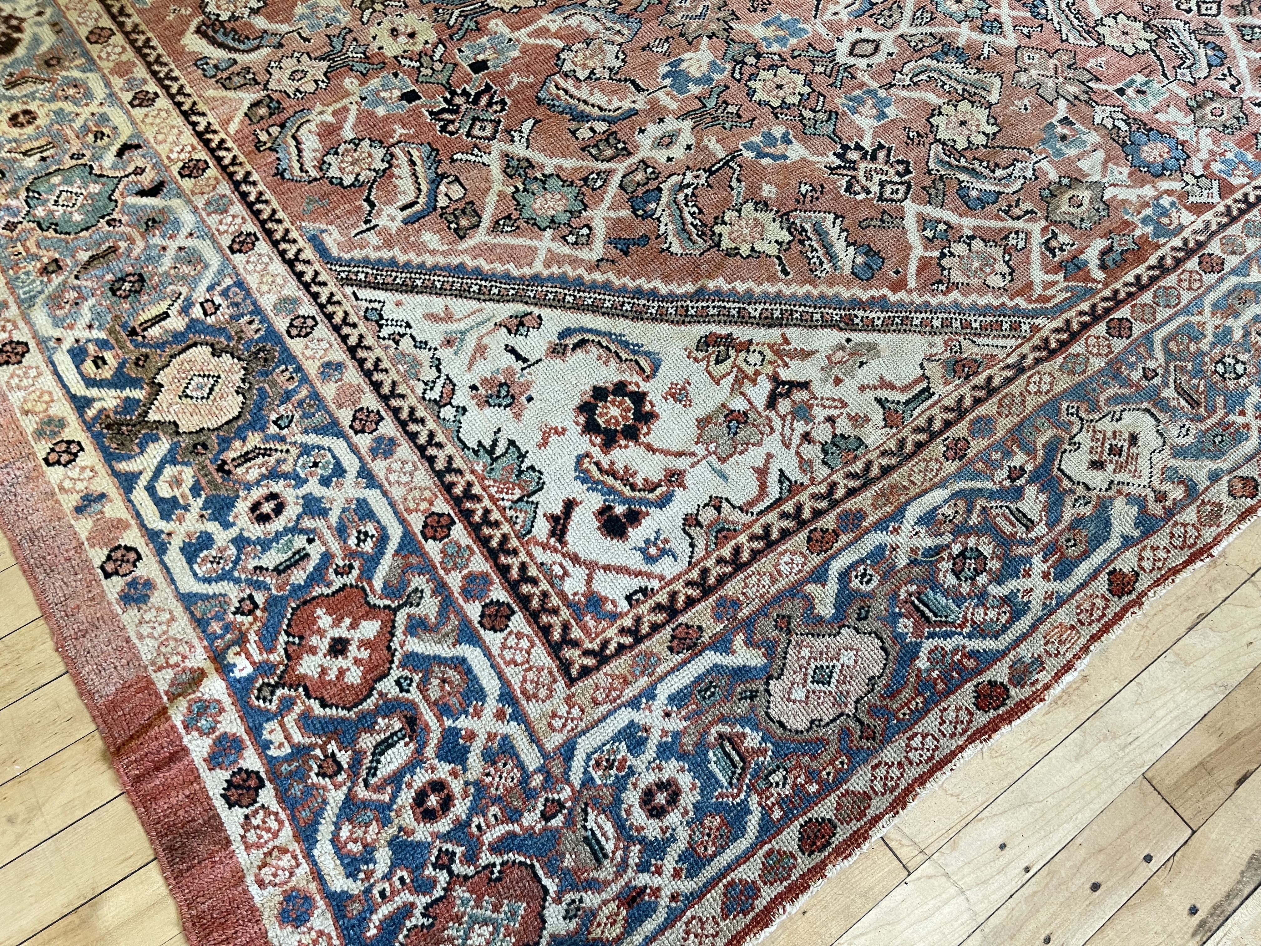 Antique sultan abad Carpet - # 57891