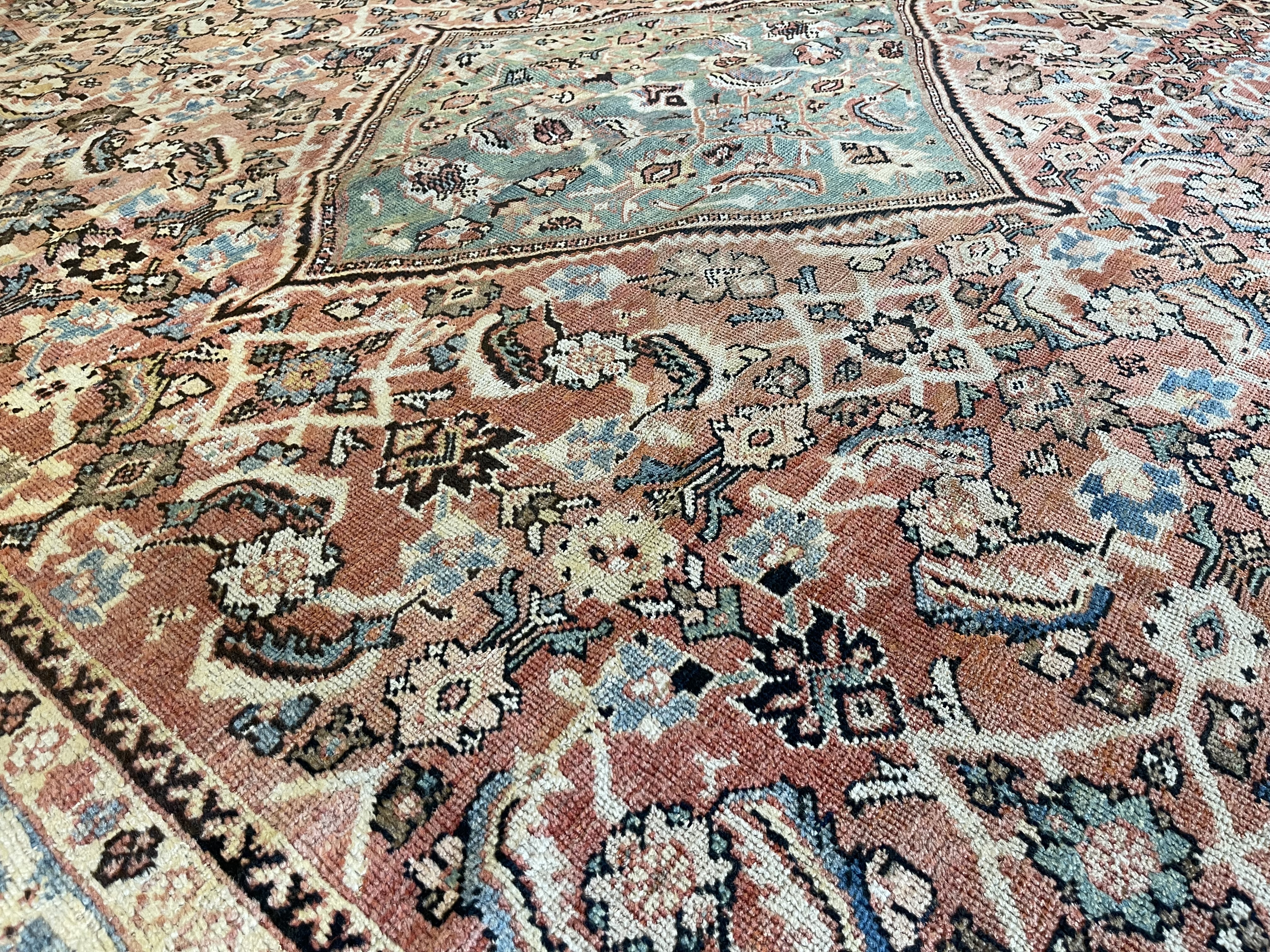 Antique sultan abad Carpet - # 57891