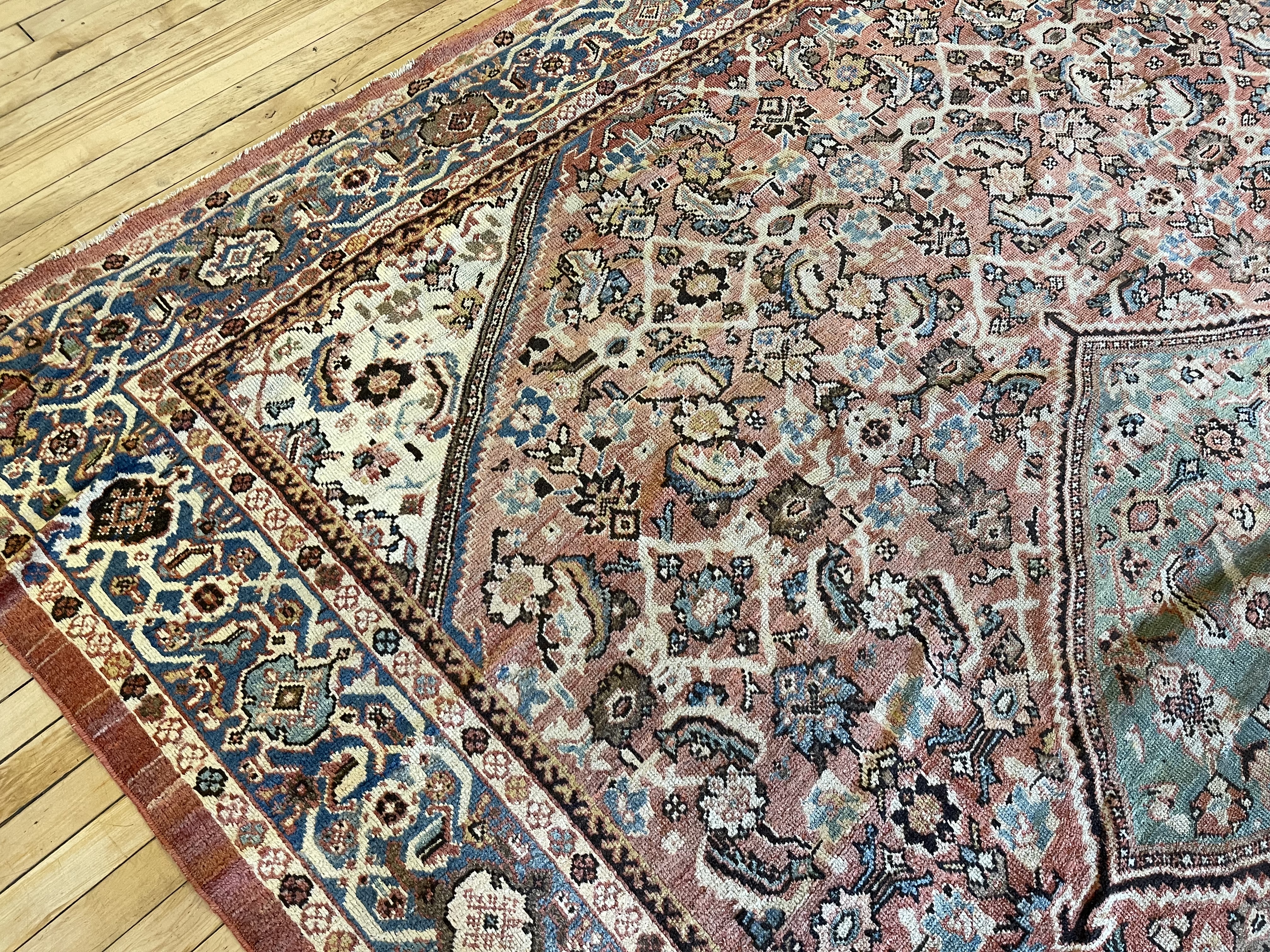 Antique sultan abad Carpet - # 57891