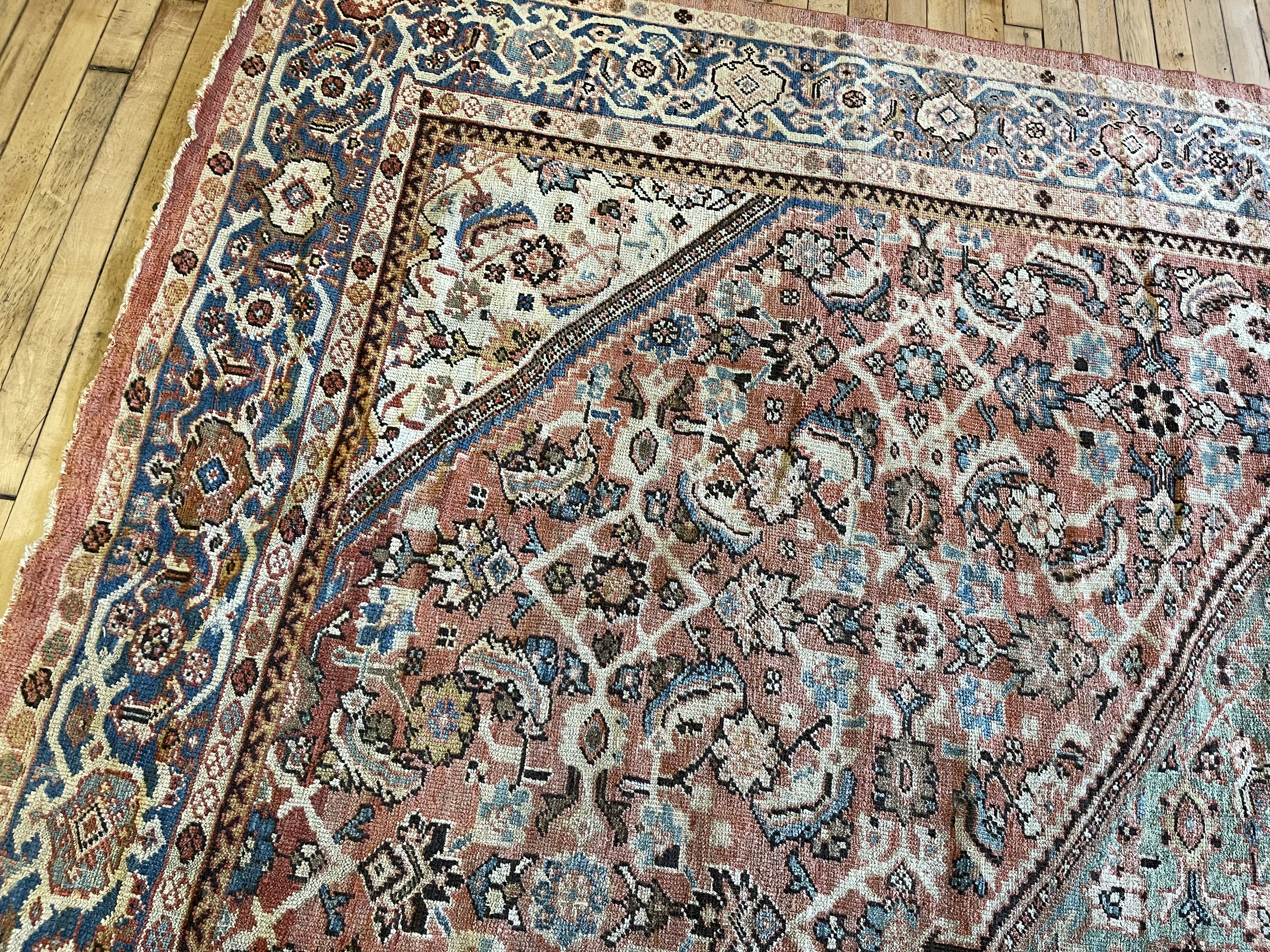 Antique sultan abad Carpet - # 57891