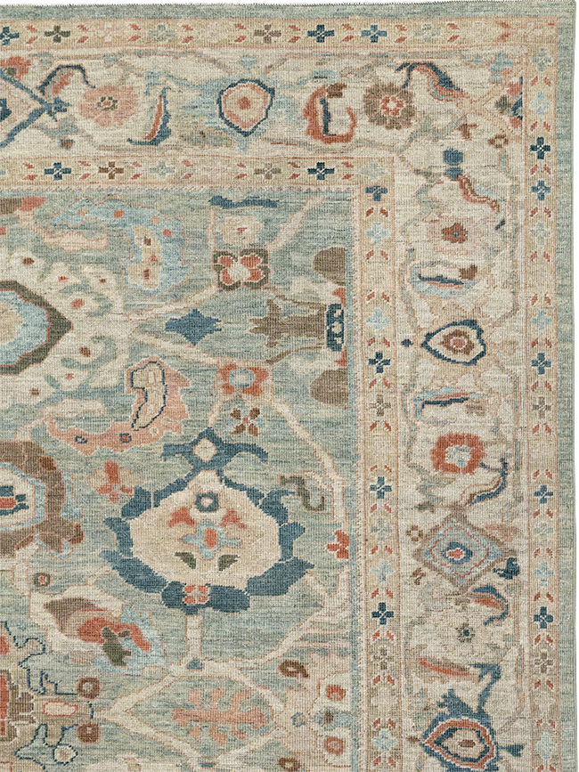 Antique sultan abad Carpet - # 57942