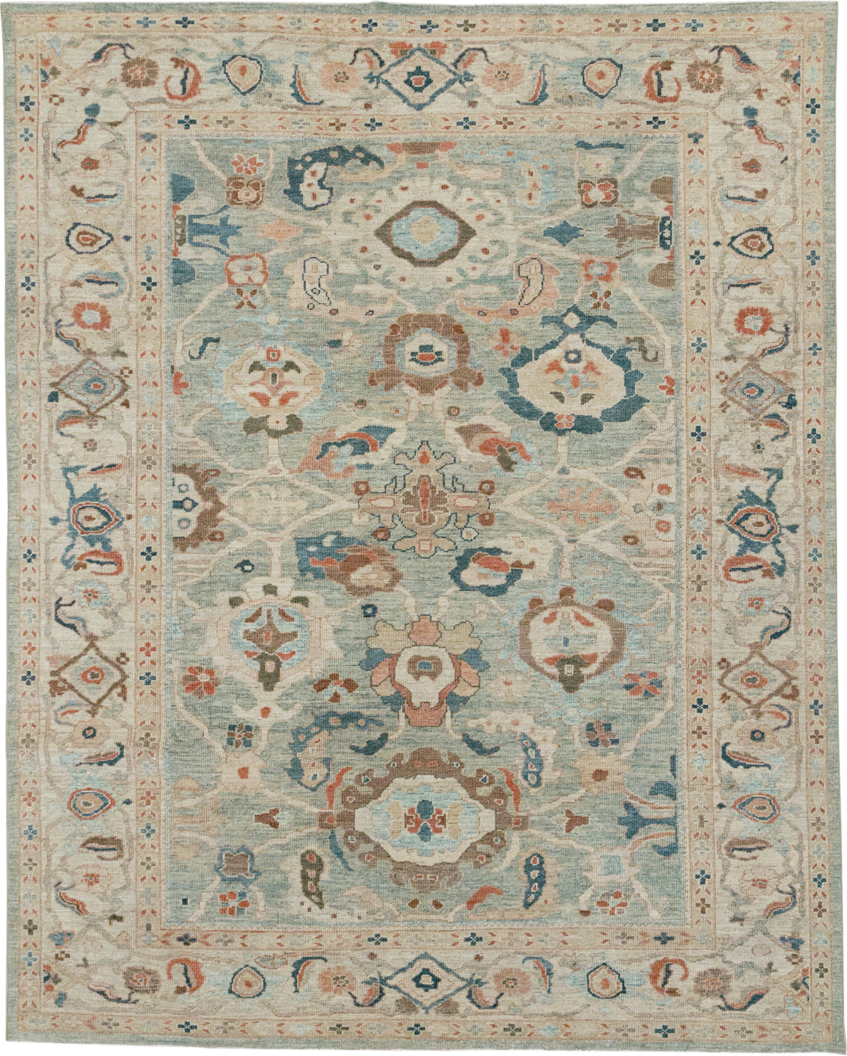 Antique sultan abad Carpet - # 57942