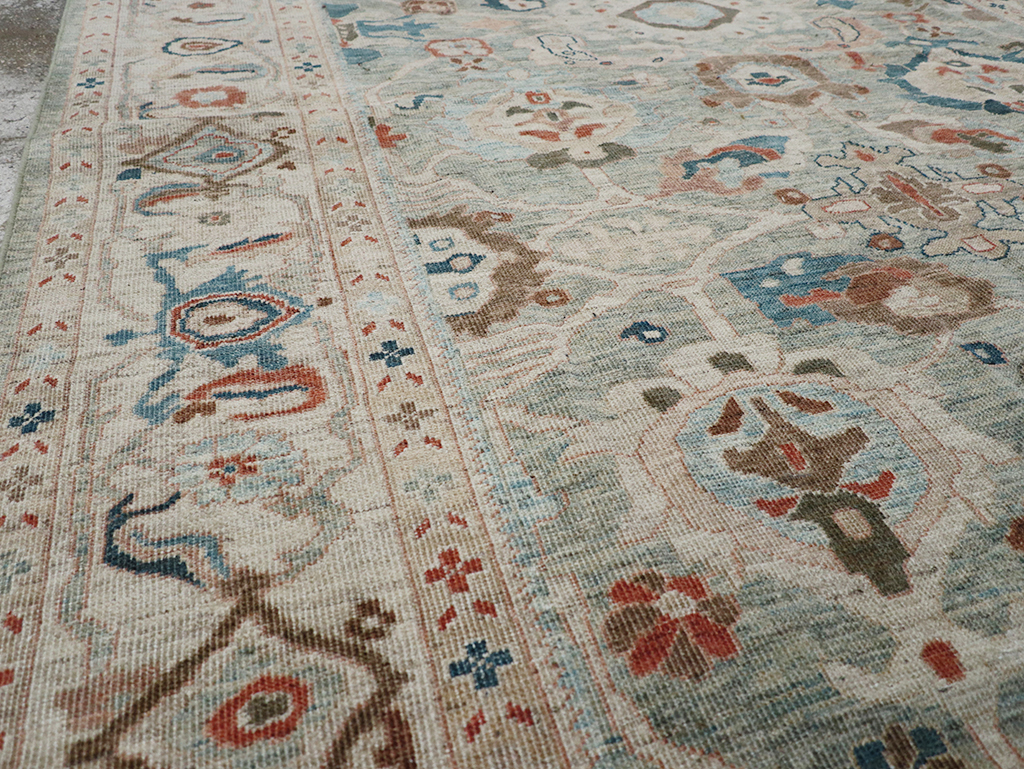 Antique sultan abad Carpet - # 57942