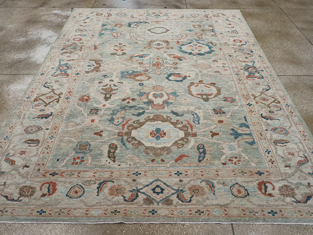 Antique sultan abad Carpet - # 57942