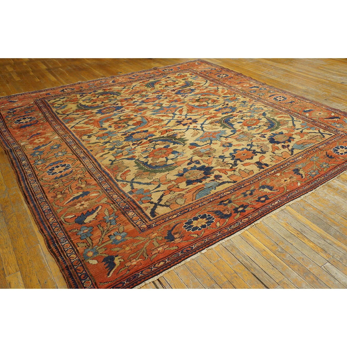 Antique sultan abad Carpet - # 57981