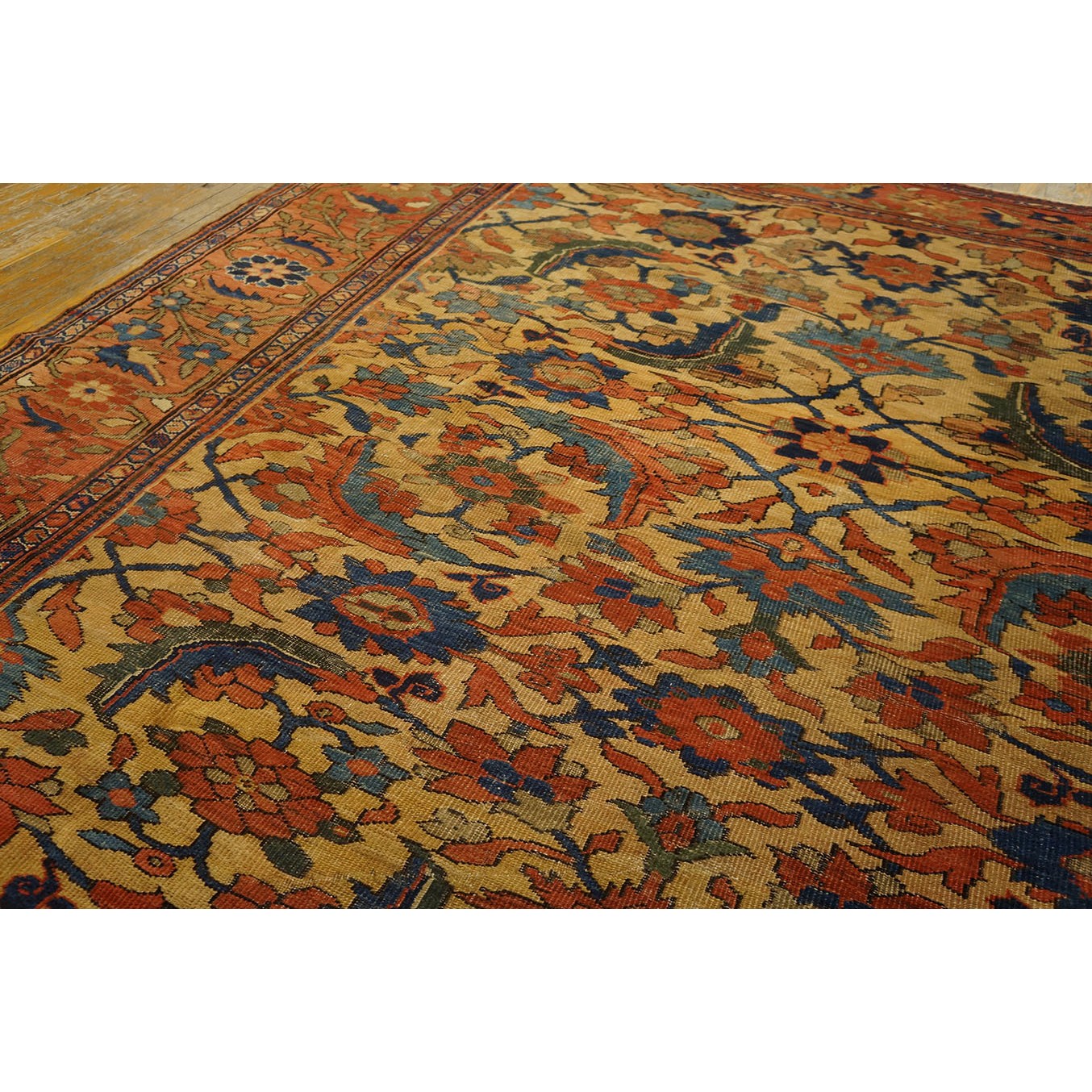 Antique sultan abad Carpet - # 57981
