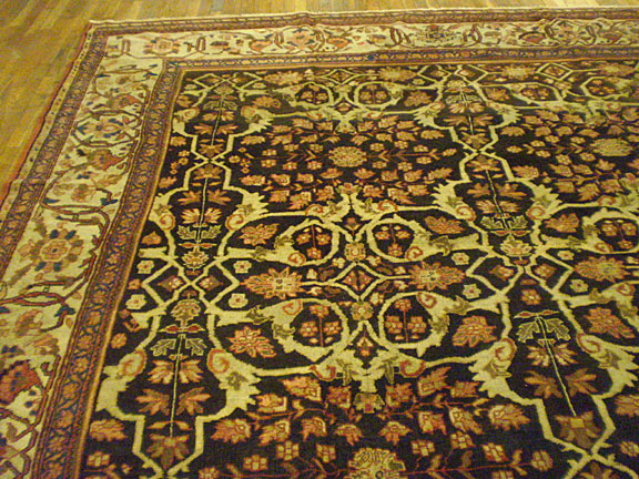 Antique sultan abad Carpet - # 5876