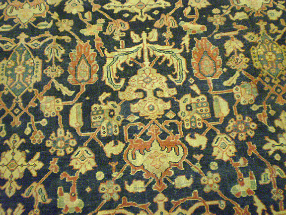Antique sultan abad Carpet - # 5943