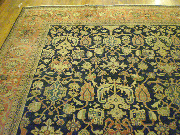 Antique sultan abad Carpet - # 5943