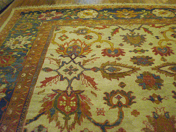 Antique sultan abad Carpet - # 6257