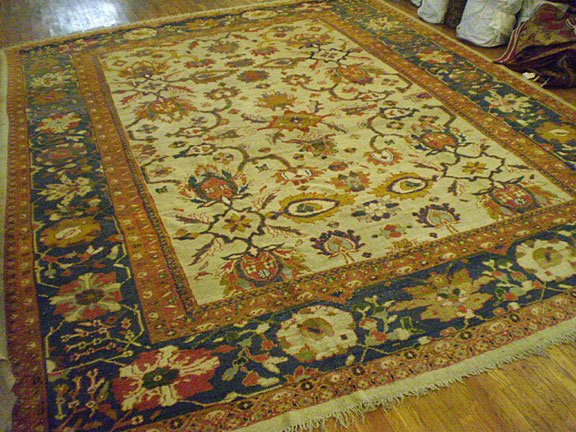 Antique sultan abad Carpet - # 6257