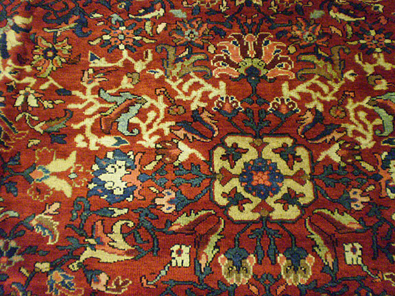 Antique sultan abad Carpet - # 6259