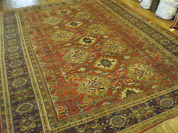 Antique sultan abad Carpet - # 6260