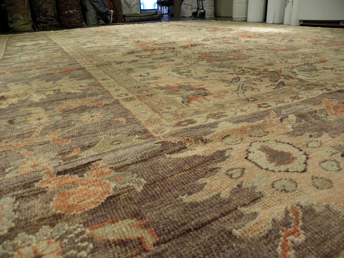 Antique sultan abad Carpet - # 6477