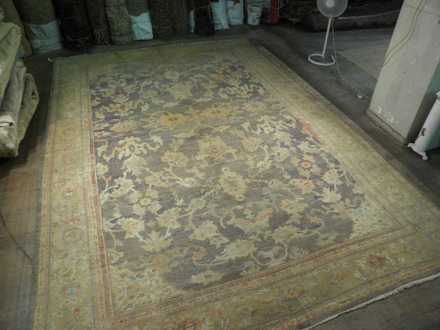 Antique sultan abad Carpet - # 6514