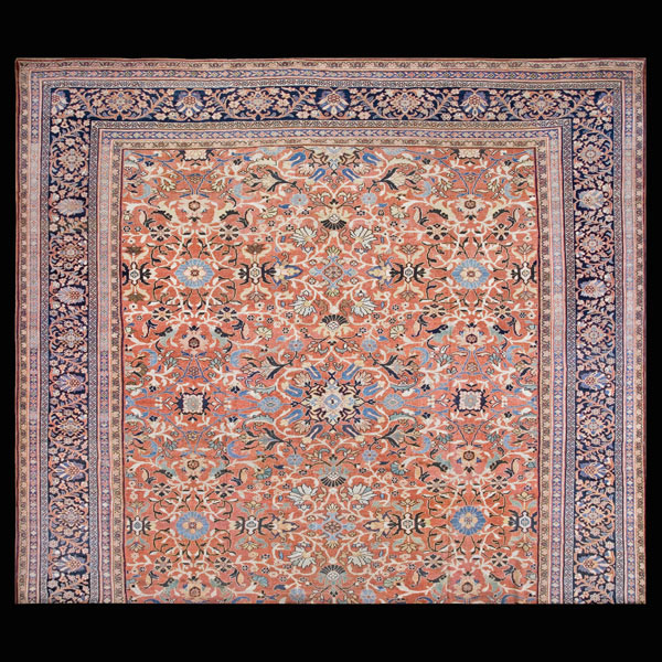 Antique sultan abad Carpet - # 6681