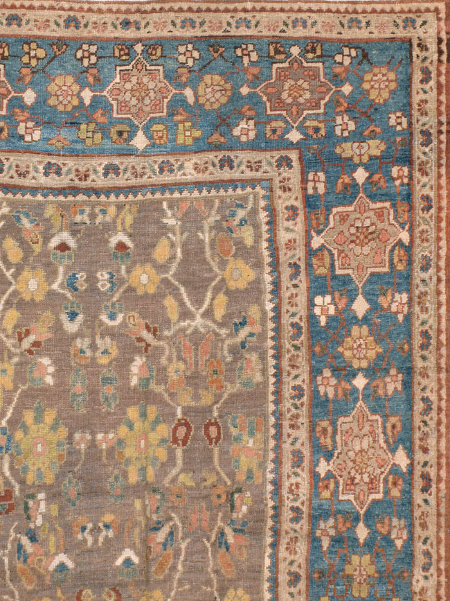 Antique sultan abad Carpet - # 6697