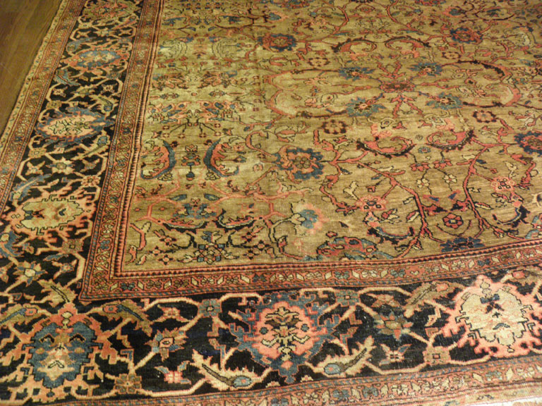 Antique sultan abad Carpet - # 6762