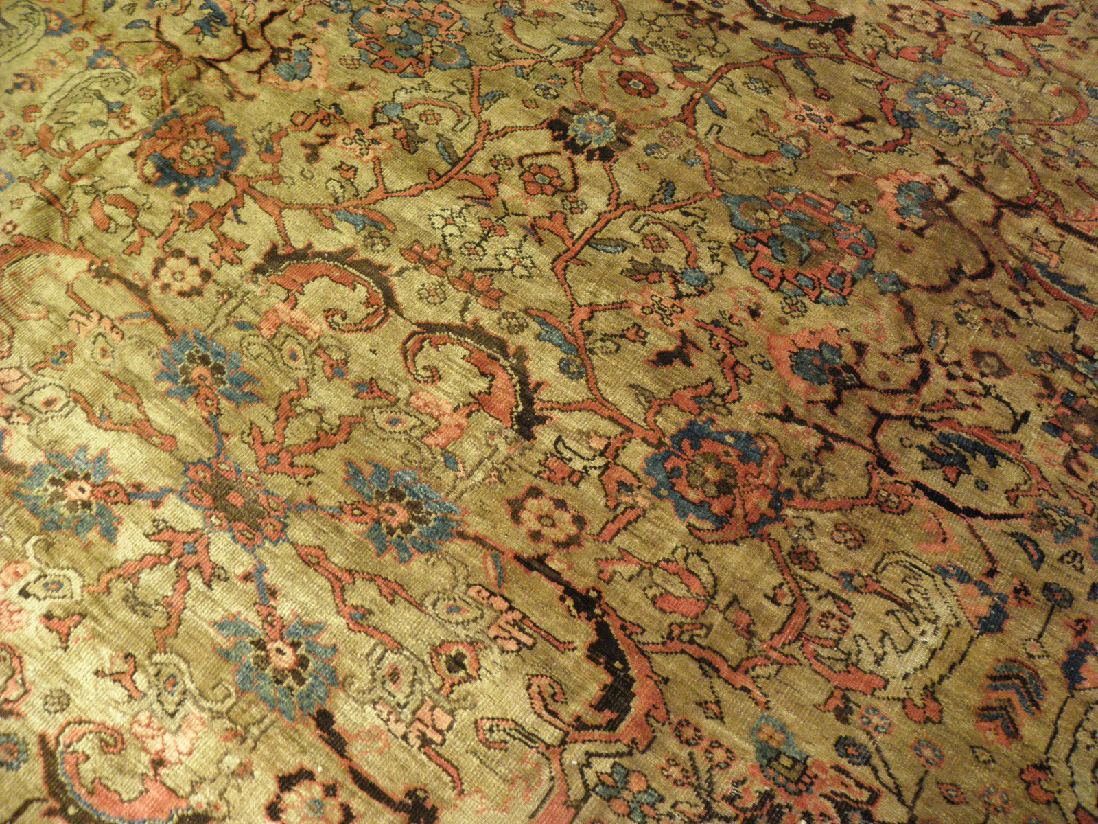 Antique sultan abad Carpet - # 6762