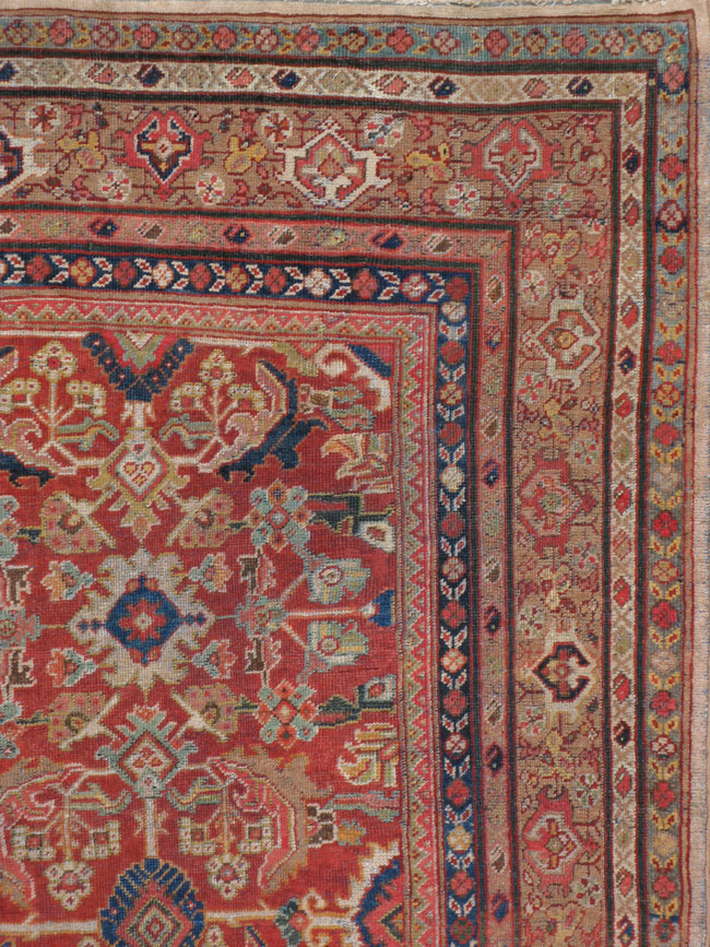 Antique sultan abad Carpet - # 6800