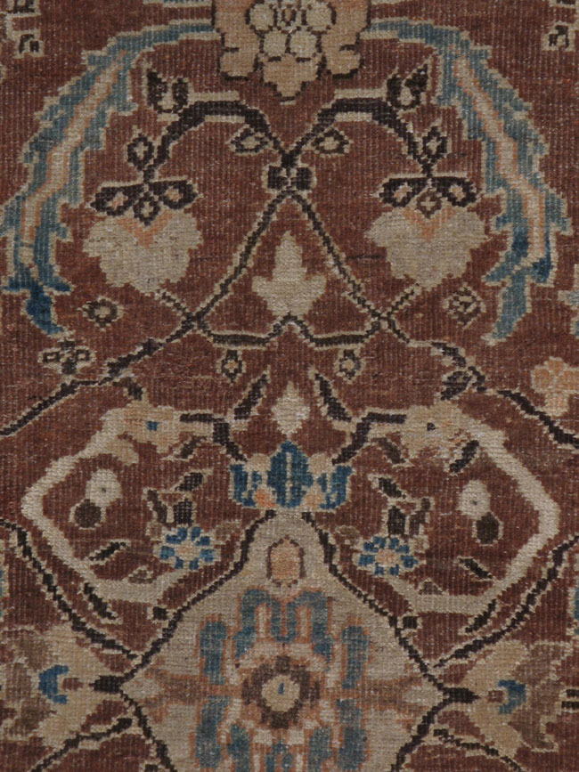 Antique sultan abad Carpet - # 6801