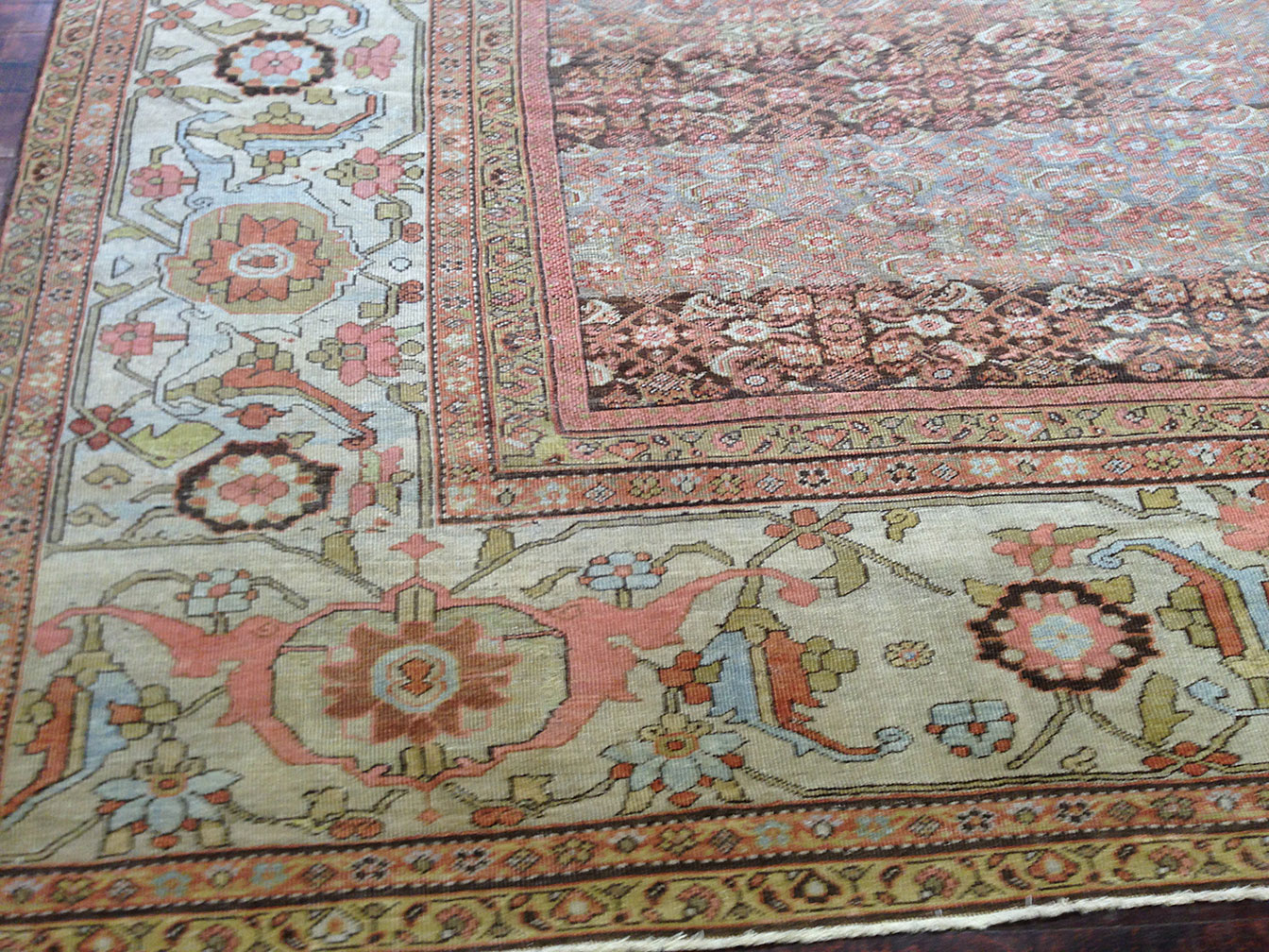 Antique sultan abad Carpet - # 6813