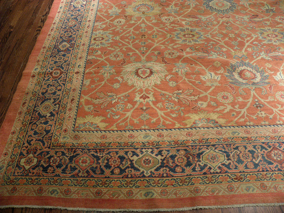 Antique sultan abad Carpet - # 6943
