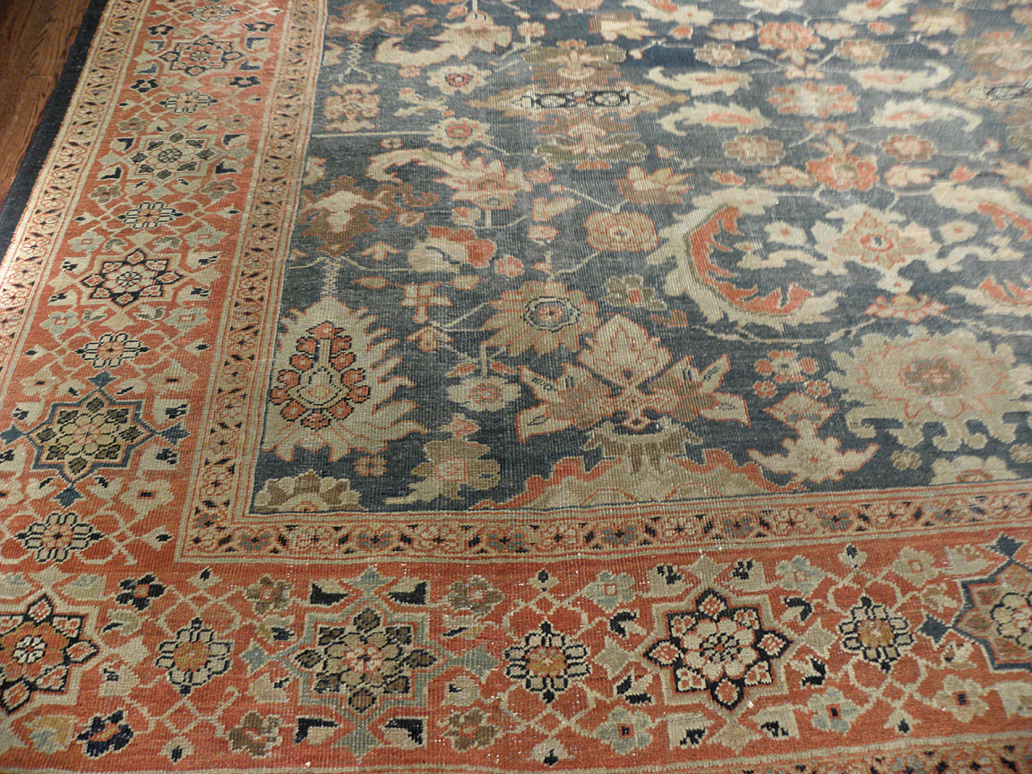 Antique sultan abad Carpet - # 7108