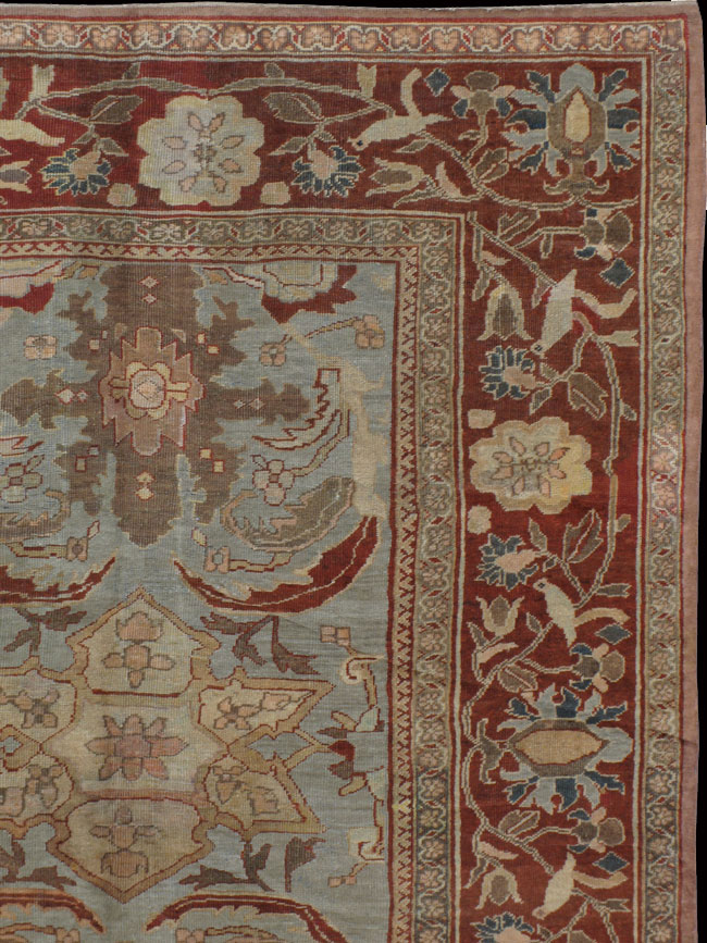 Antique sultan abad Carpet - # 7109